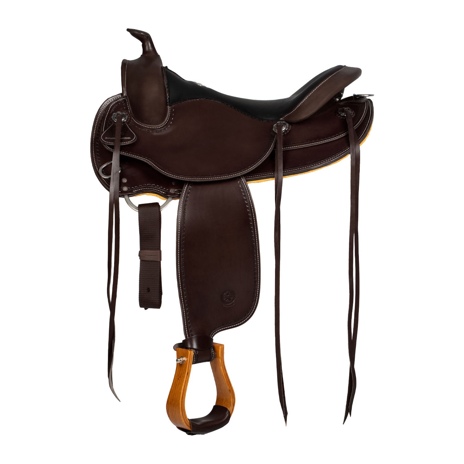 Silla Garland todo el borde #1 - Dark Brown/Black