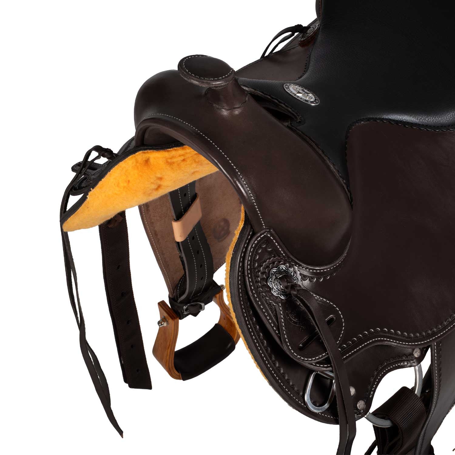 Silla Garland todo el borde #1 - Dark Brown/Black