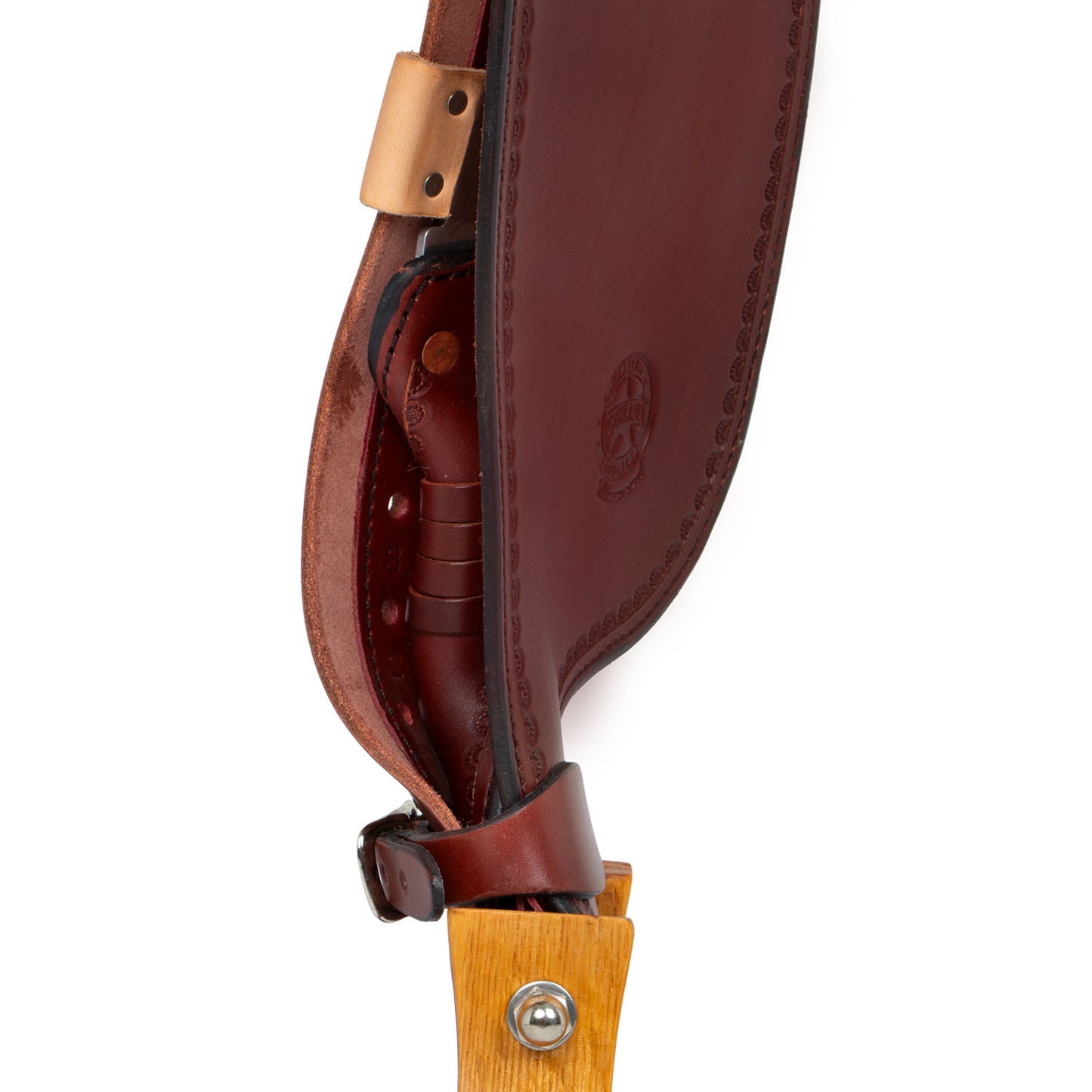 Silla Garland Pleasure small butterfly tooling rose - Burgundy/Black
