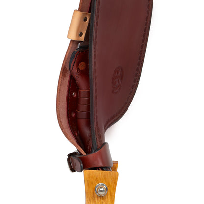 Silla Garland Pleasure small butterfly tooling rose - Burgundy/Black