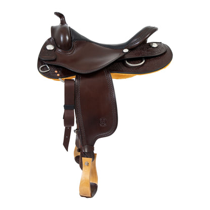 Silla Garland Pleasure small butterfly tooling rose - Dark Brown/Black
