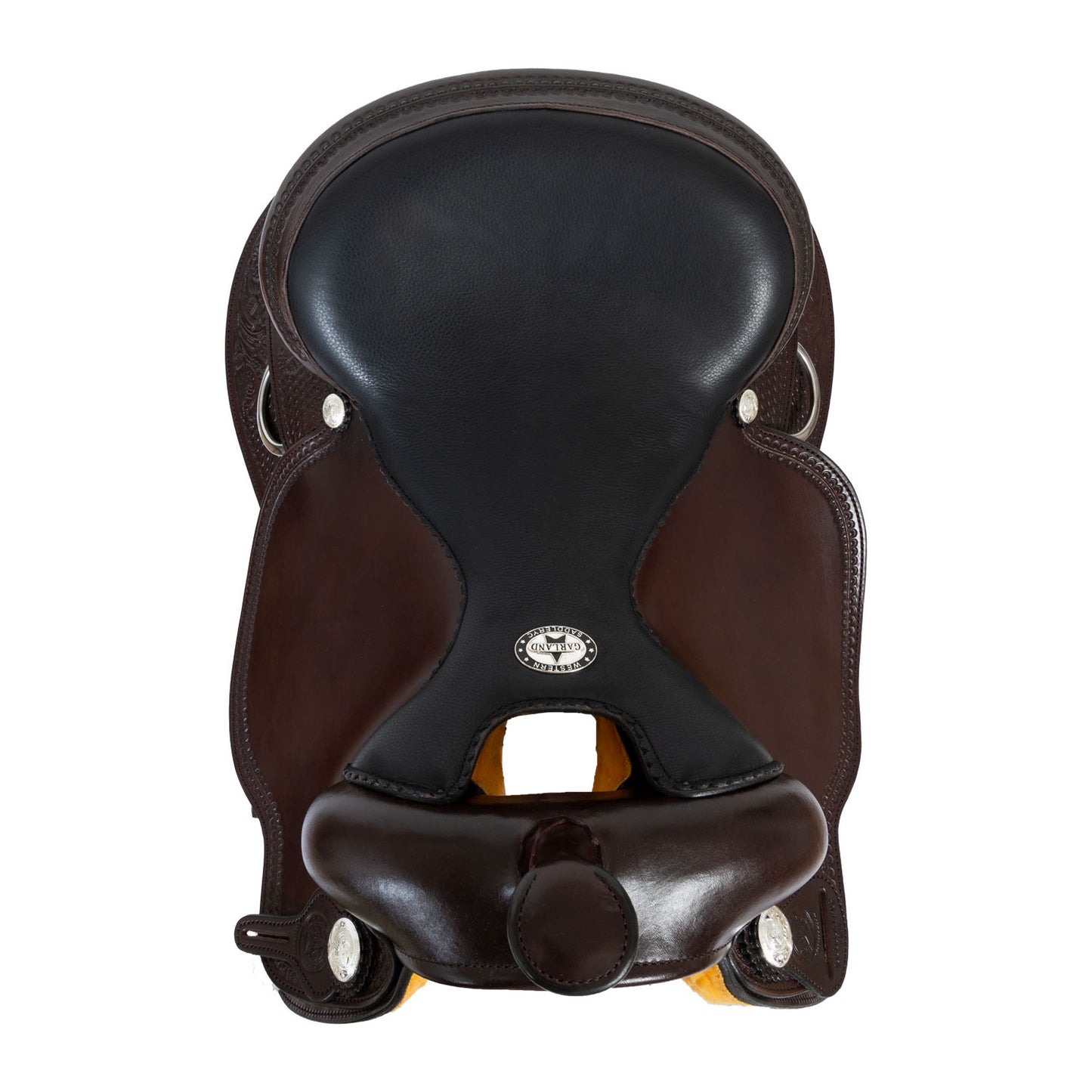 Silla Garland Pleasure small butterfly tooling rose - Dark Brown/Black