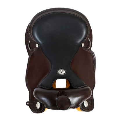 Silla Garland Pleasure small butterfly tooling rose - Dark Brown/Black