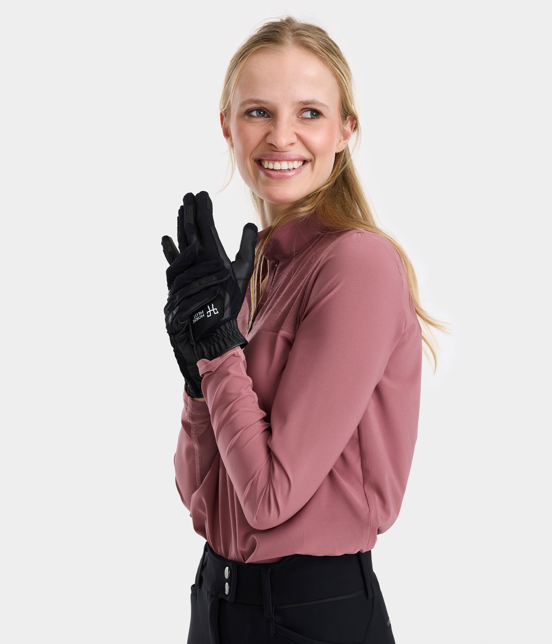 Guantes Competition Gloves unisex Horse Pilot para equitación - vista 7