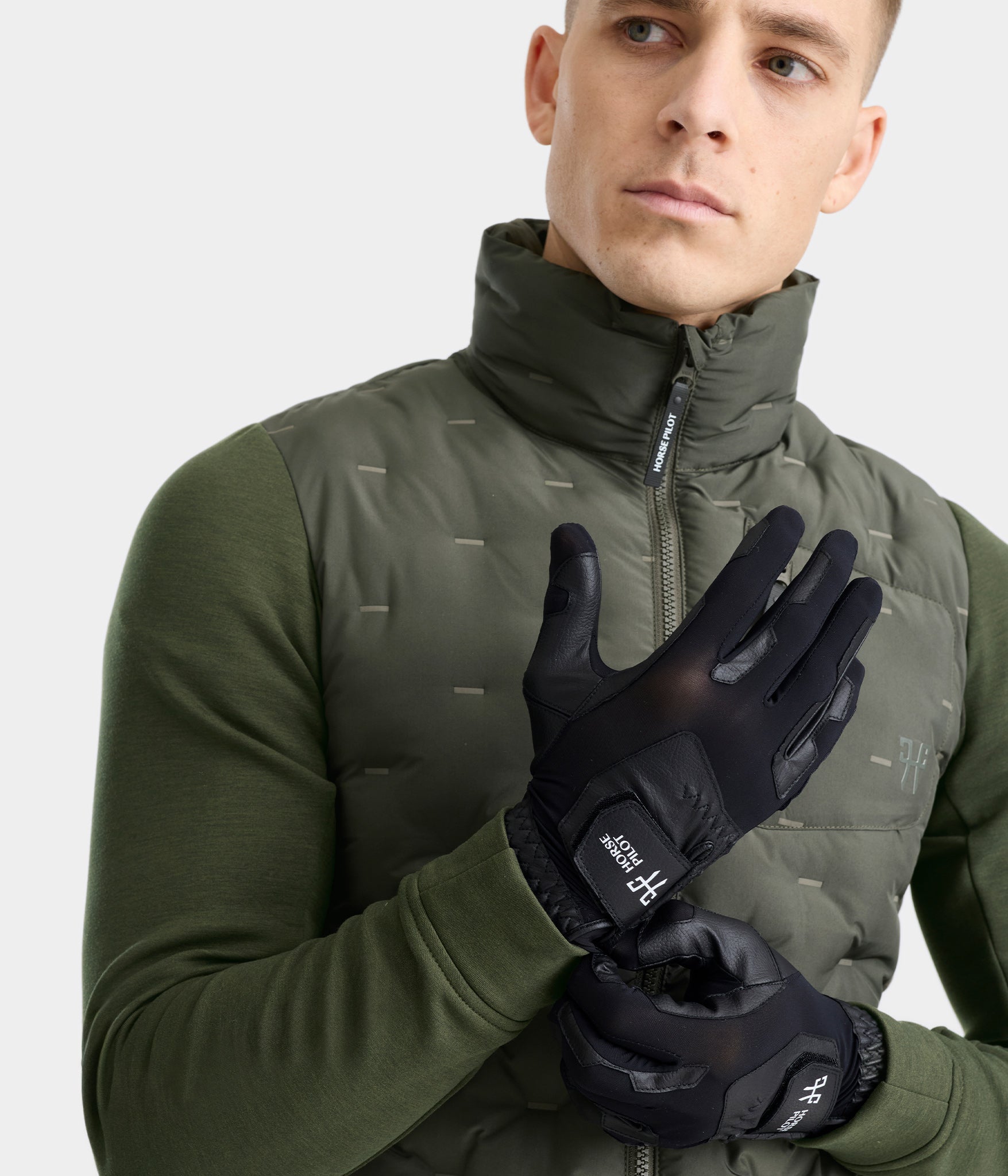 Guantes Competition Gloves unisex Horse Pilot para equitación - vista 8