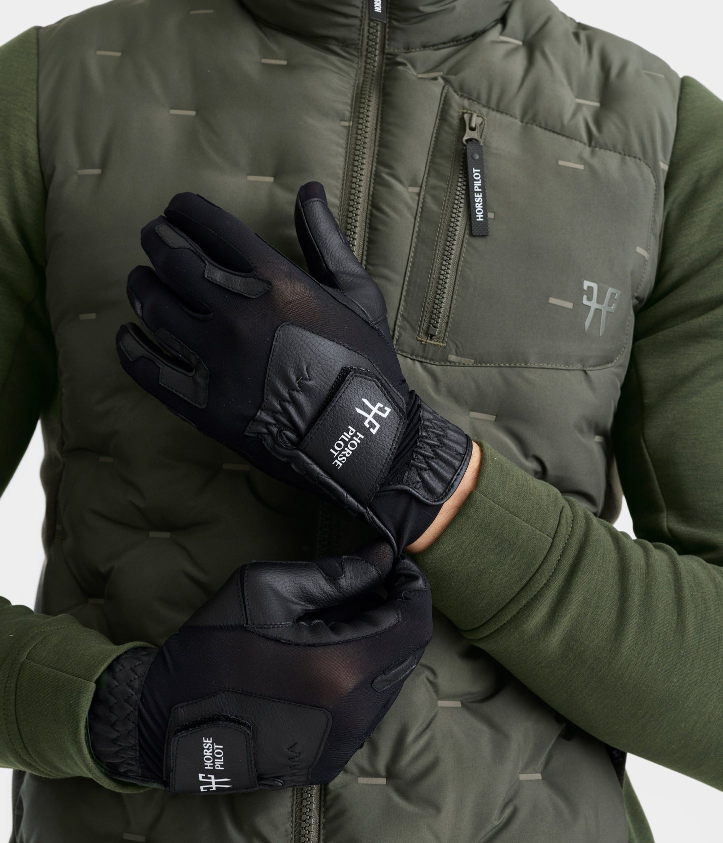 Guantes Competition Gloves unisex Horse Pilot para equitación - vista 4