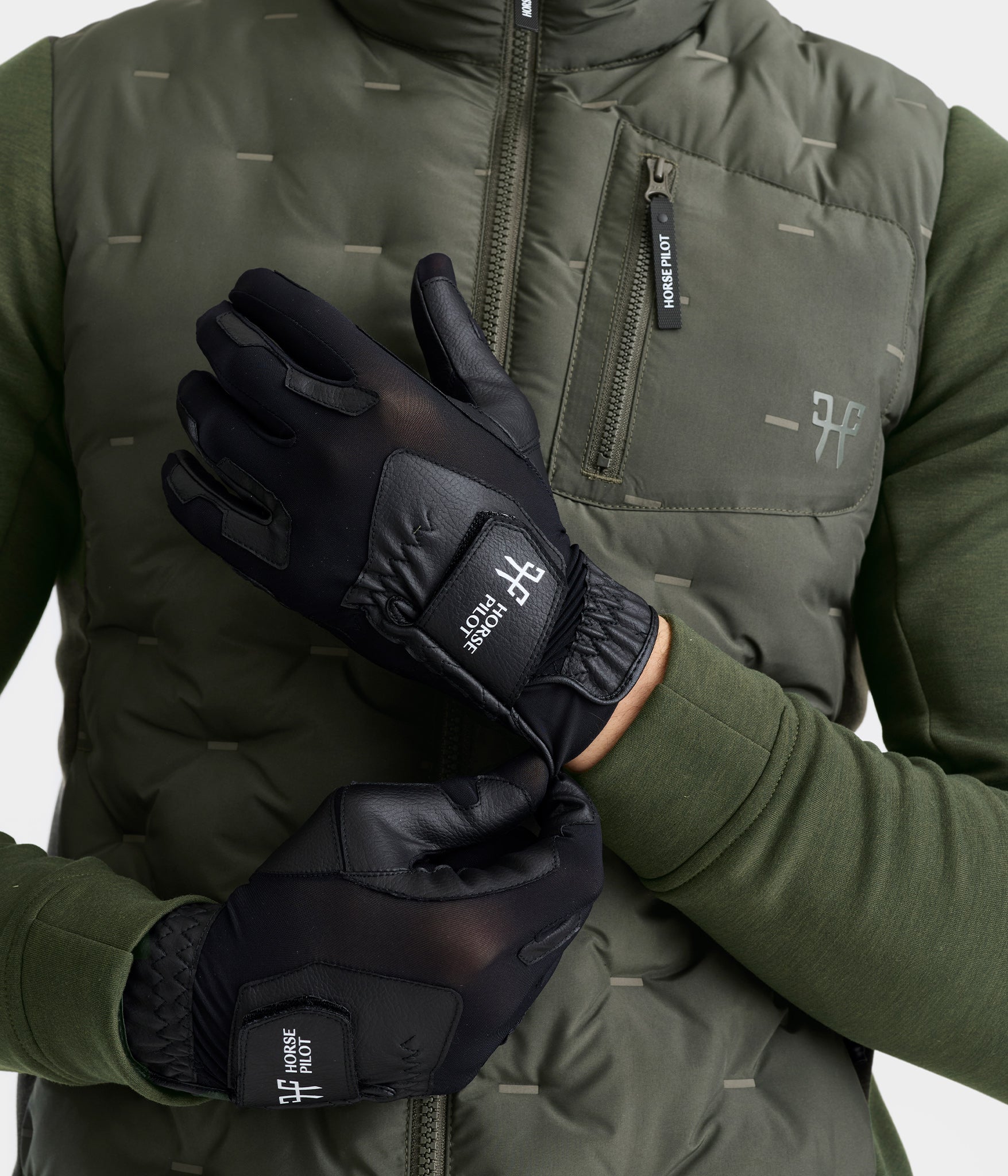 Guantes Competition Gloves unisex Horse Pilot para equitación - vista 4