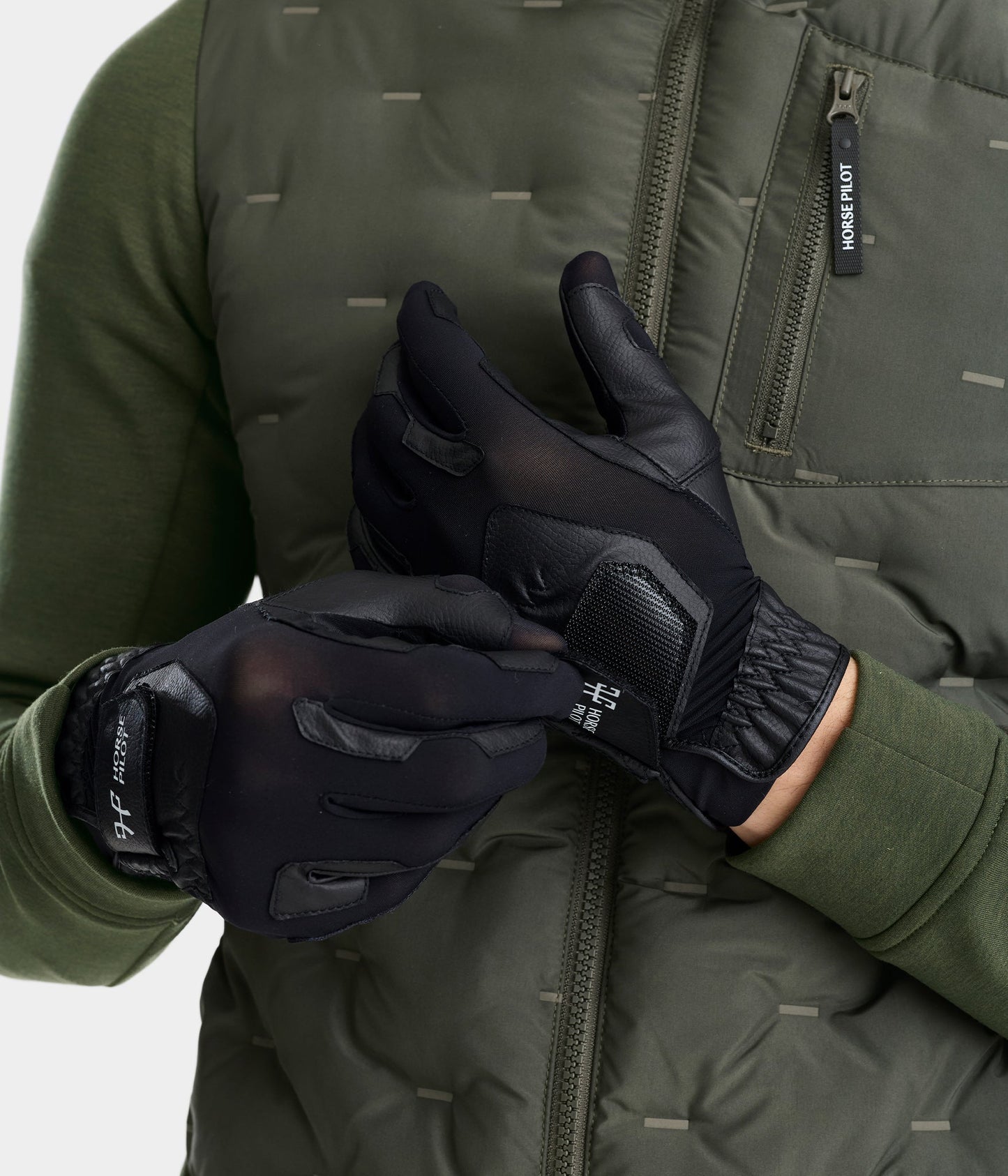 Guantes Competition Gloves unisex Horse Pilot para equitación - vista 3