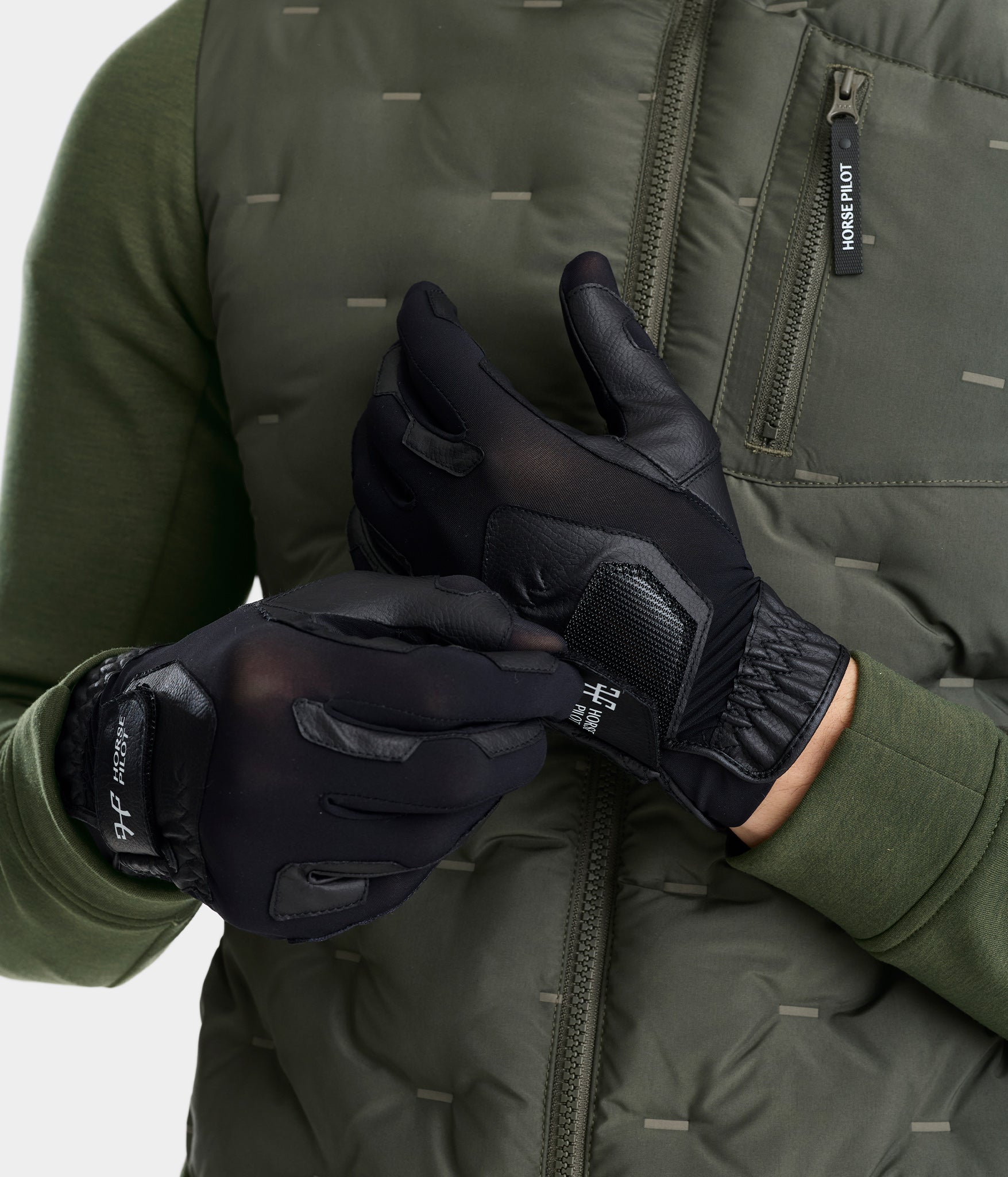 Guantes Competition Gloves unisex Horse Pilot para equitación - vista 3
