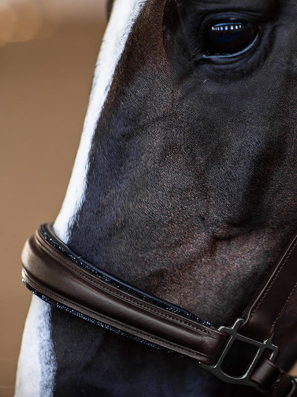 Anatomic Glimmer Leather Halter Equestrian Stockholm Glimmer Anatomic Leather detalle 3
