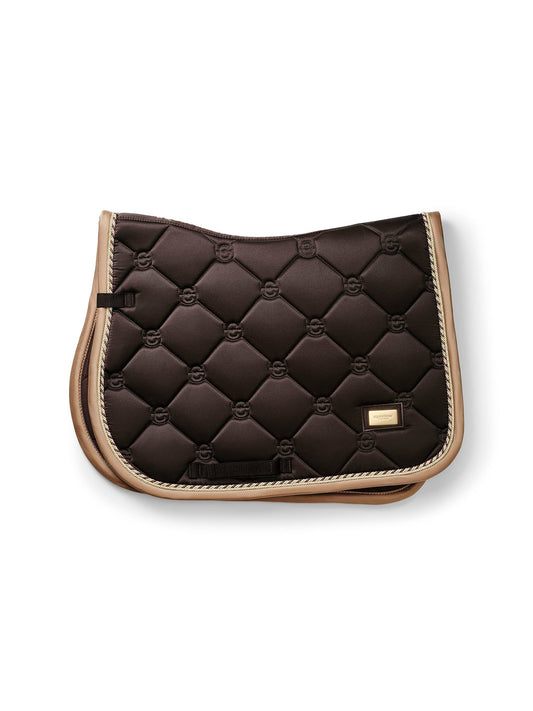 de salto Equestrian Stockholm mantilla de salto Golden Brown para equitación