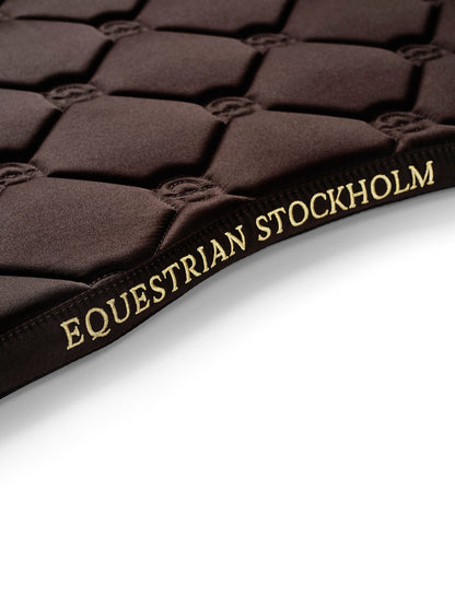 Jump Saddle Pad Equestrian Stockholm Jump Saddle Pad Golden Brown detalle 4