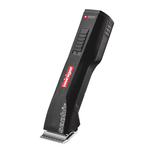Tosadora Saphir basic con una batería Heiniger
