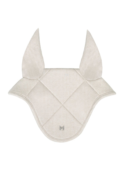 Producto ecuestre Maximilian Equestrian Herringbone Ear Bonnet (Beige) detalle 2