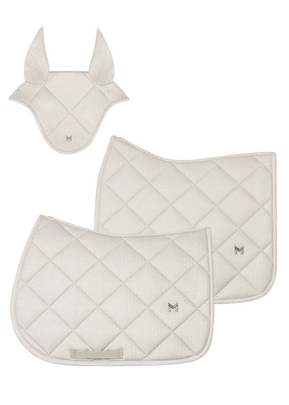 Producto ecuestre Maximilian Equestrian Herringbone Ear Bonnet (Beige) detalle 4