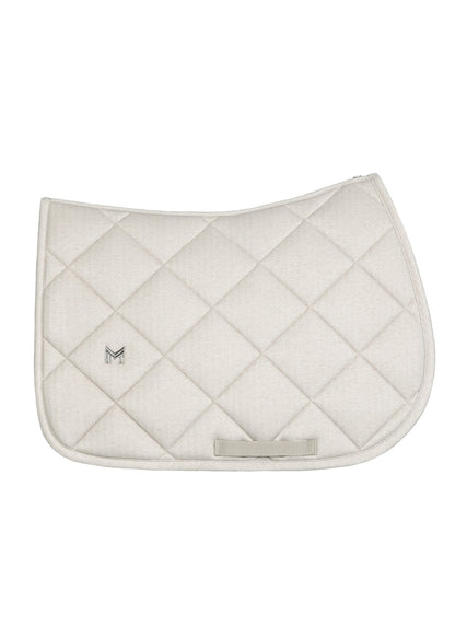 Producto ecuestre Maximilian Equestrian Herringbone Jumping Saddle Pad (Beige) detalle 6