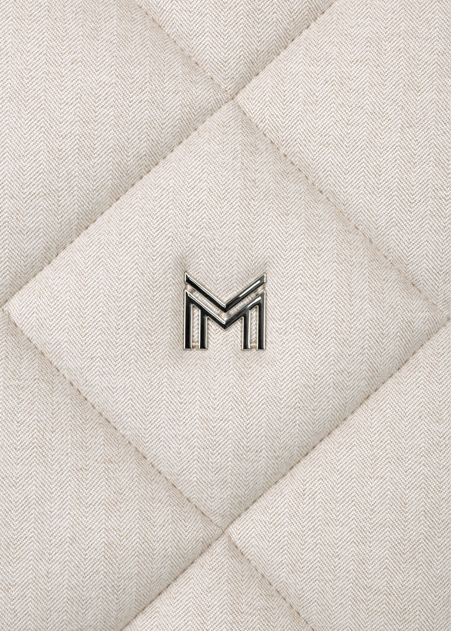 Producto ecuestre Maximilian Equestrian Herringbone Jumping Saddle Pad (Beige) detalle 2