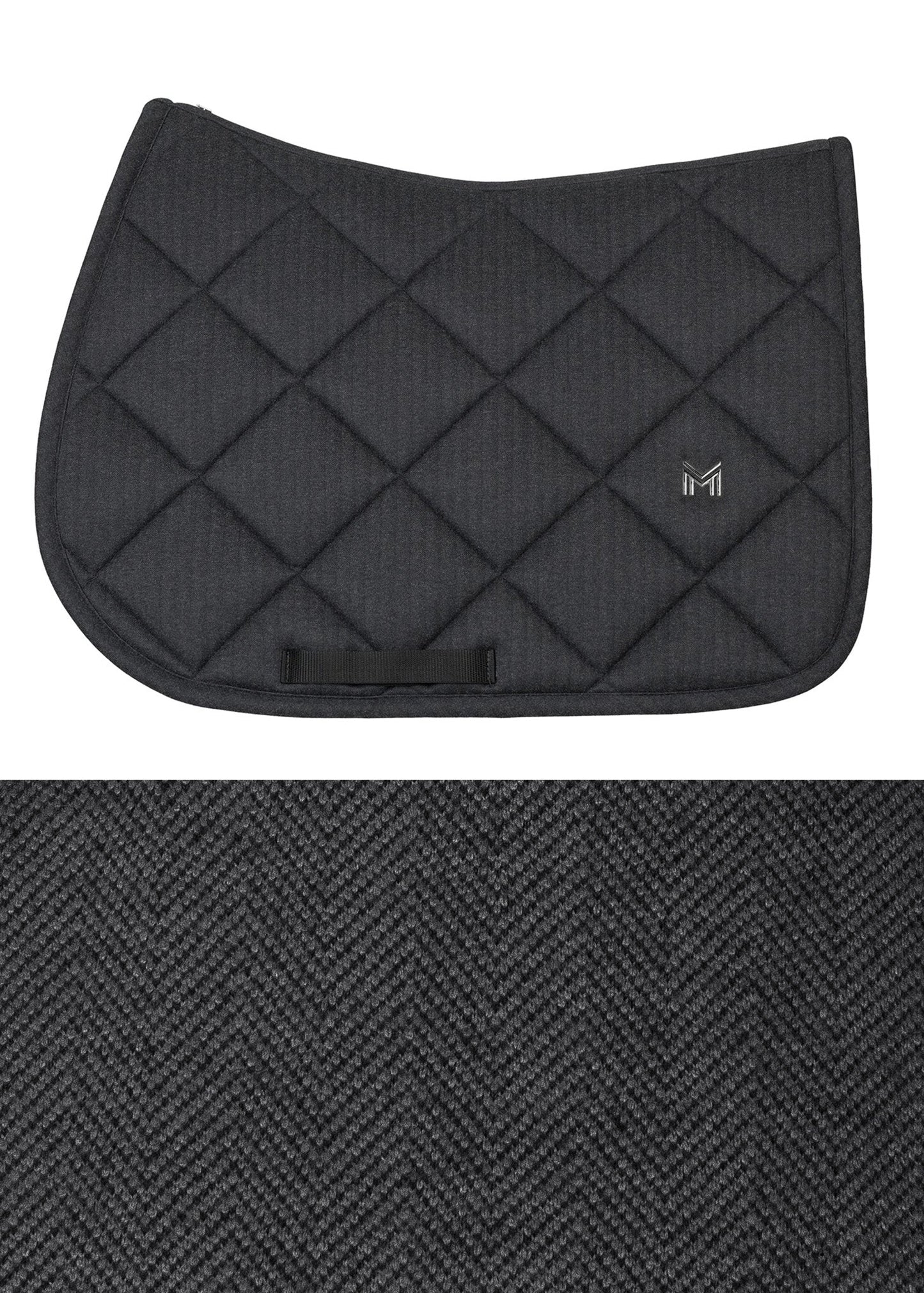 Producto ecuestre Maximilian Equestrian Herringbone Jumping Saddle Pad vista principal