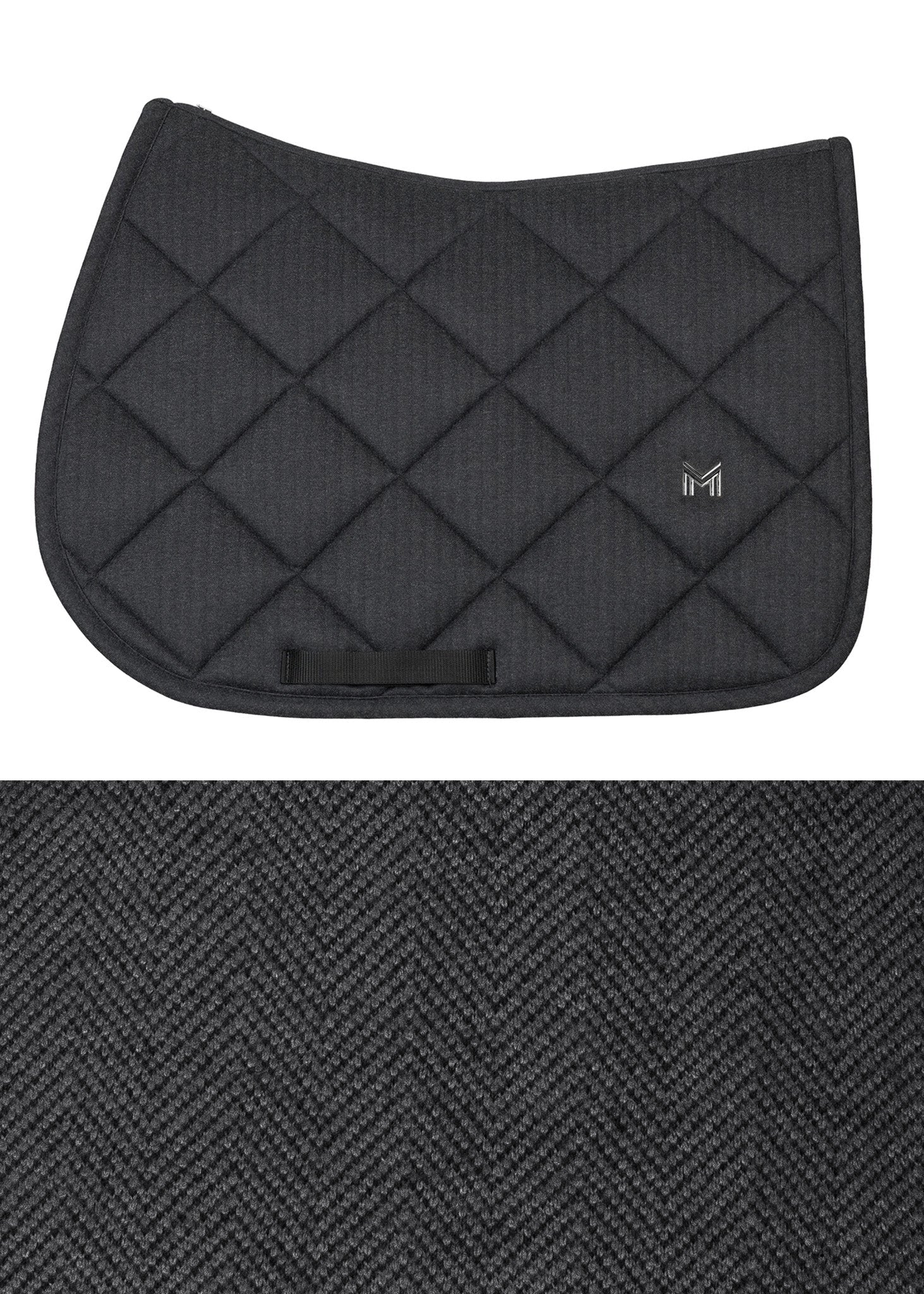 Producto ecuestre Maximilian Equestrian Herringbone Jumping Saddle Pad vista principal