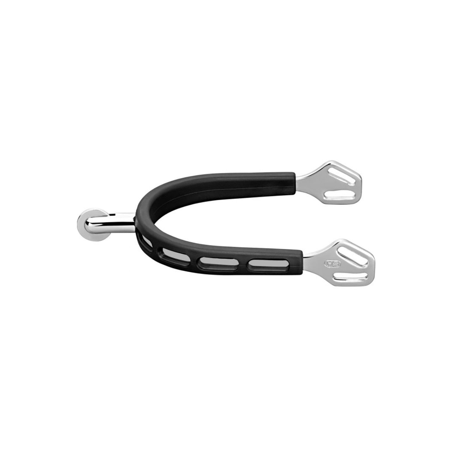 Espuelas ULTRA fit EXTRA GRIP con cierre Balkenhol - Acero inoxidable, 30 mm redondeadas Sprenger