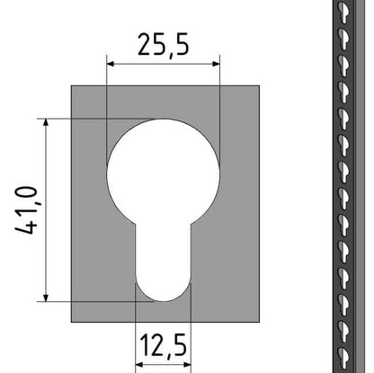 Barra de soporte para obstáculos de salto