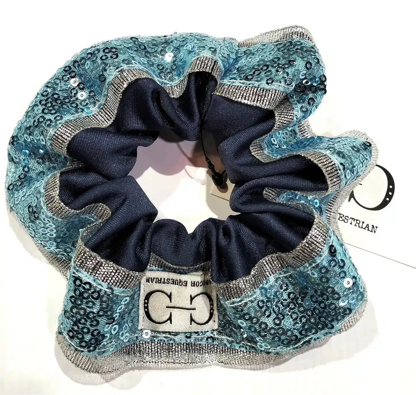 Scrunchies Shine Azul Anccor Equestrian