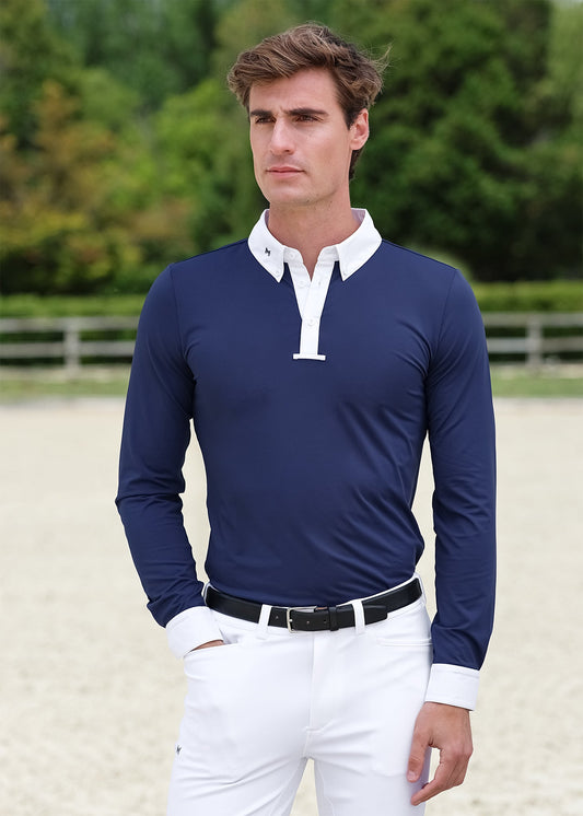 Maximilian Equestrian camiseta técnica de competición manga larga para equitación