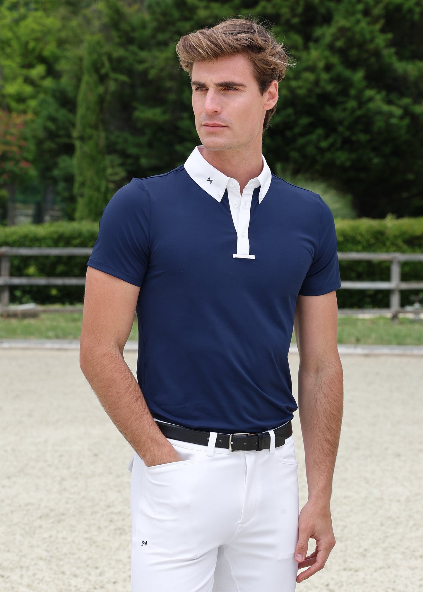 Camiseta técnica Maximilian Equestrian Active Short Sleeve Competition Shirt vista principal