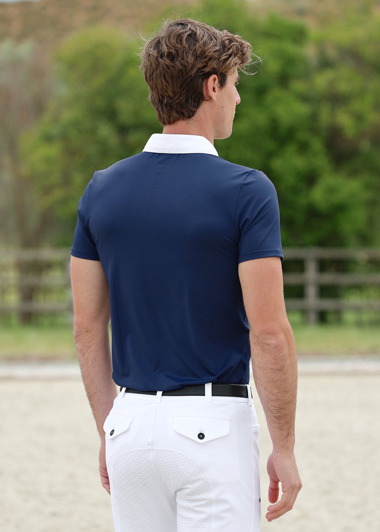 Camiseta técnica Maximilian Equestrian Active Short Sleeve Competition Shirt detalle 4