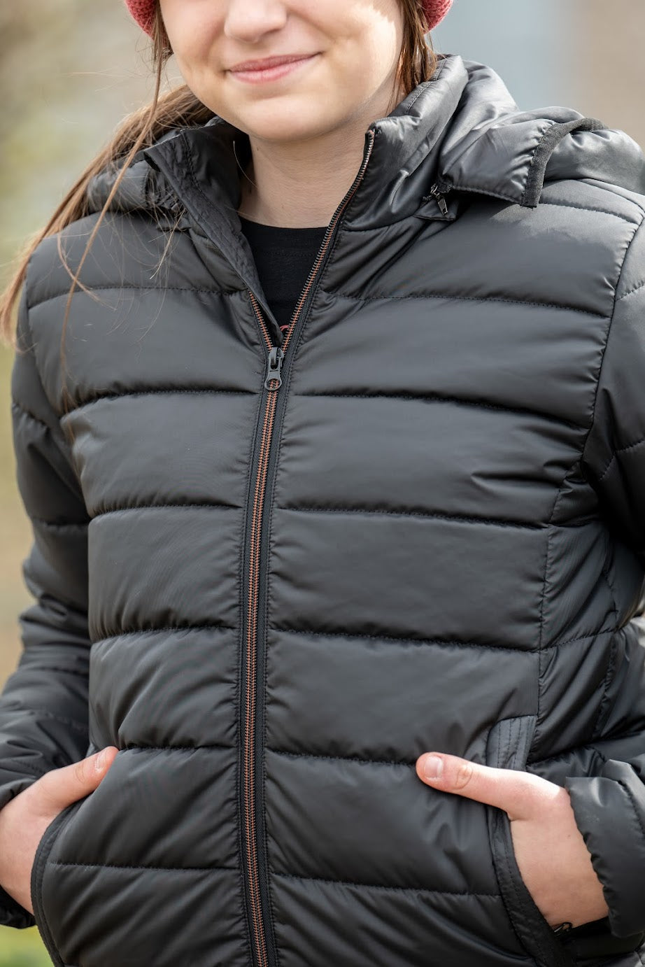invierno chaquetas HKM Children´s Riding chaqueta Ruby para invierno - vista 3