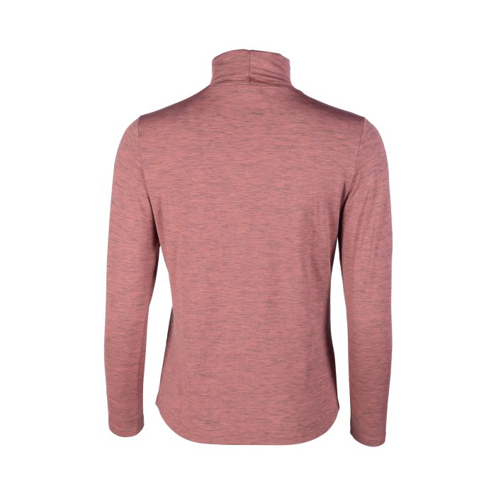 Camiseta técnica HKM Turtleneck Shirt Ruby detalle 5