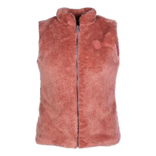 Accesorio ecuestre Vests HKM Teddy Vest Ruby para equitación