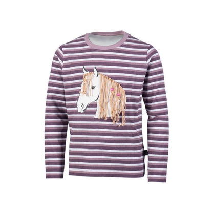 Camisetas HKM Children's manga larga Shirt Alva para equitación