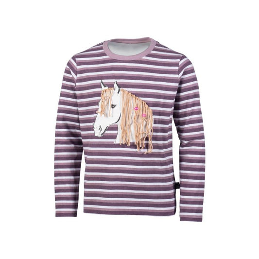 Camisetas HKM Children's manga larga Shirt Alva para equitación