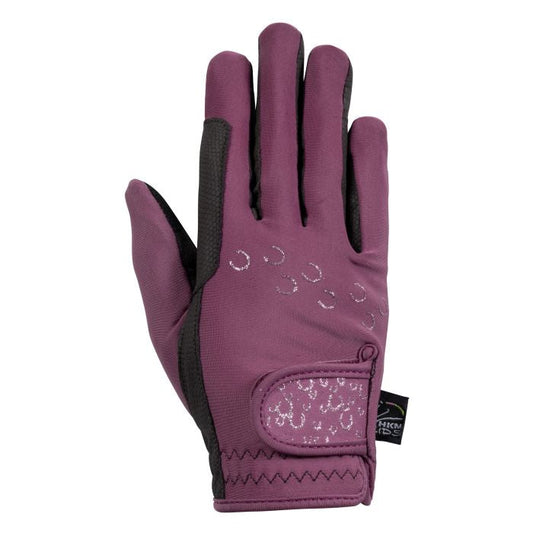 Riding guantes HKM infantil invierno Riding guantes Alva para invierno