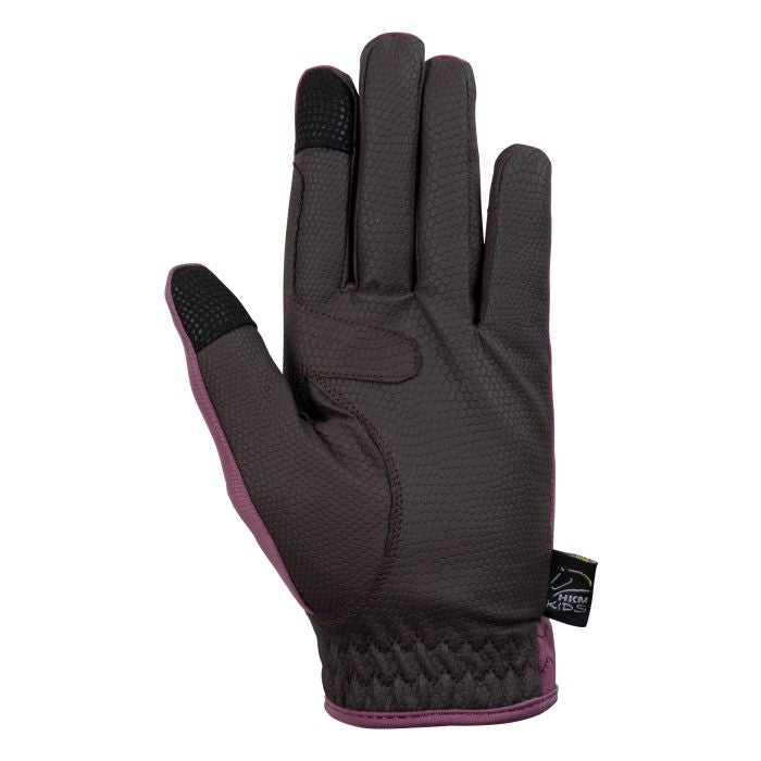 Riding guantes HKM infantil invierno Riding guantes Alva para invierno - vista 2