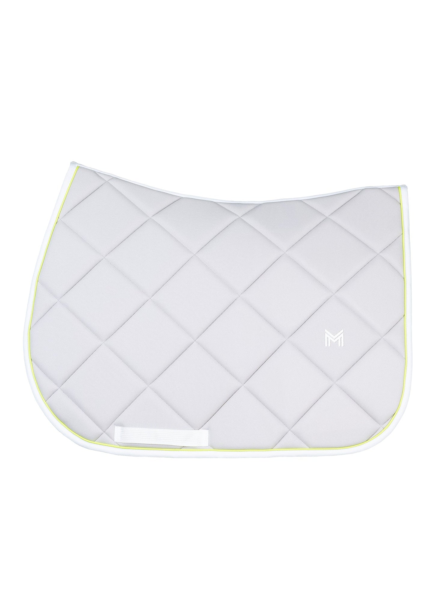 Producto ecuestre Maximilian Equestrian Crew Jumping Saddle Pad (Glacier/Lime) vista principal