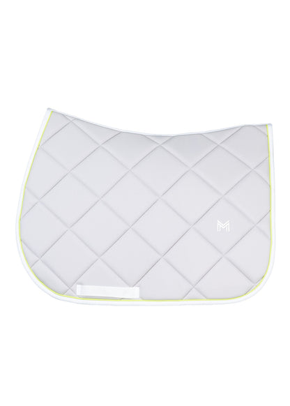 Producto ecuestre Maximilian Equestrian Crew Jumping Saddle Pad (Glacier/Lime) vista principal