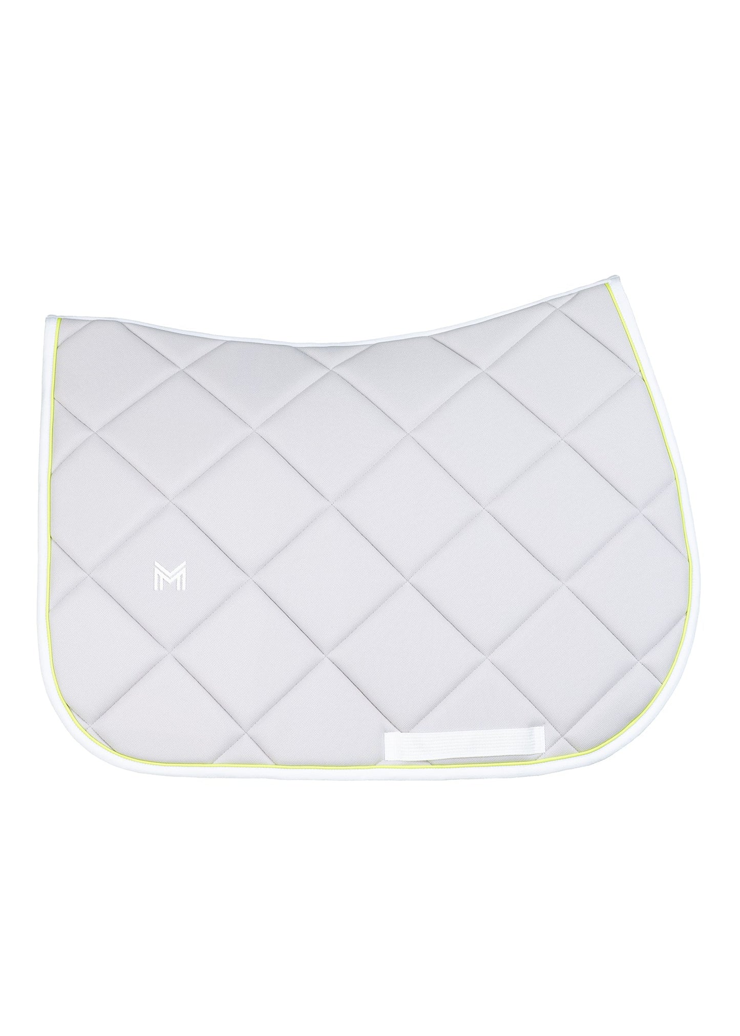 Producto ecuestre Maximilian Equestrian Crew Jumping Saddle Pad (Glacier/Lime) detalle 2