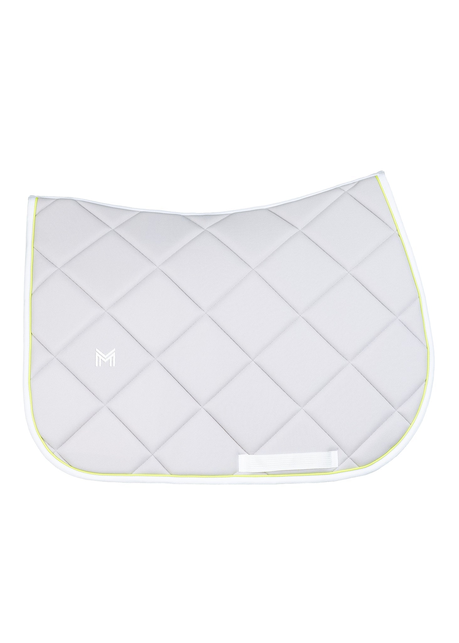 Producto ecuestre Maximilian Equestrian Crew Jumping Saddle Pad (Glacier/Lime) detalle 2