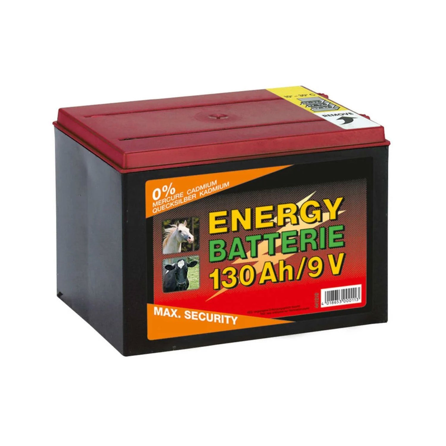 BATERÍA SECA 9V 130Ah Kerbl