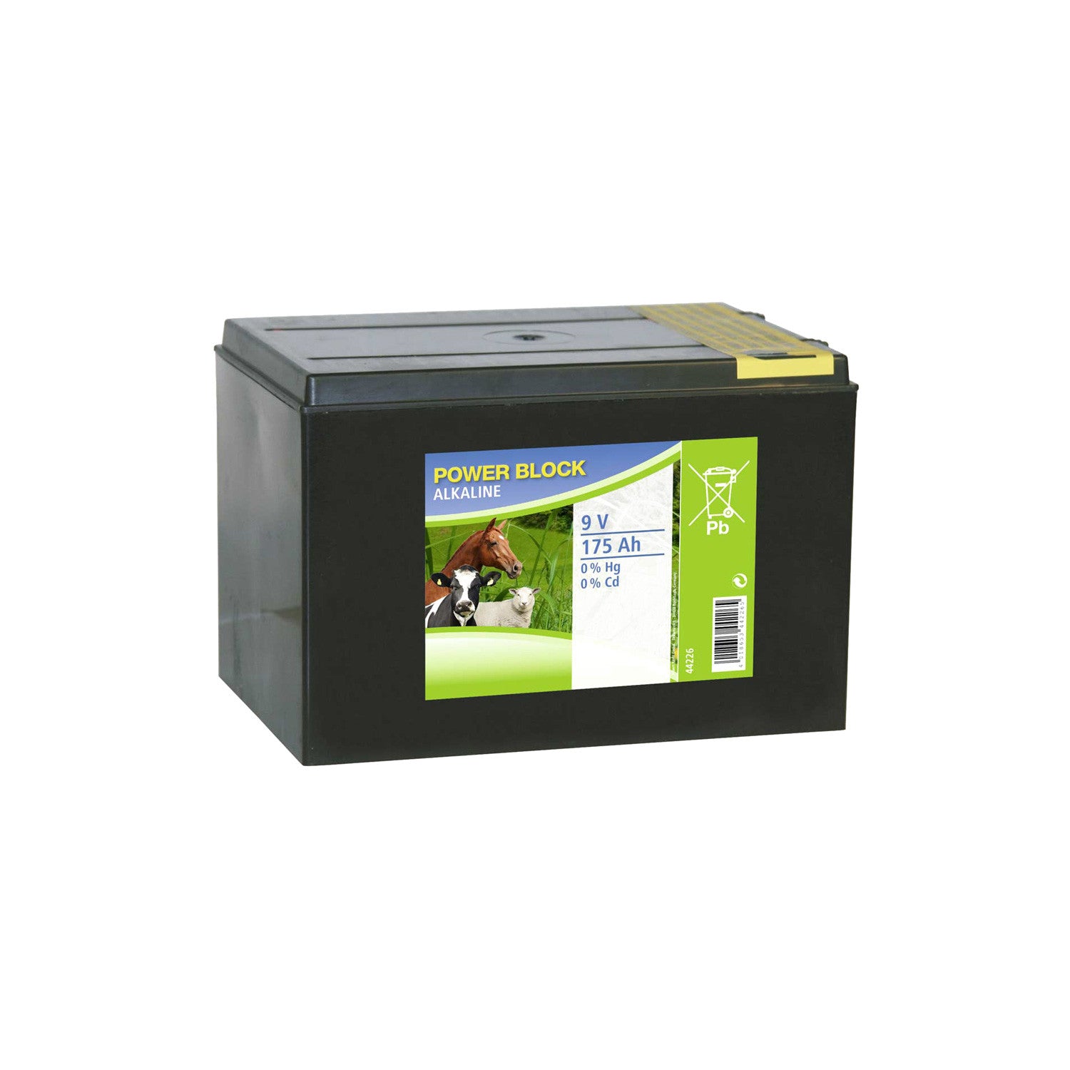 Batería alcalina seca 9V 175Ah Kerbl