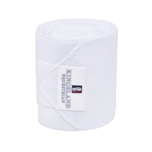 Accesorio ecuestre Vendas Kingsland Classic Elastic vendas, 2 pack para equitación