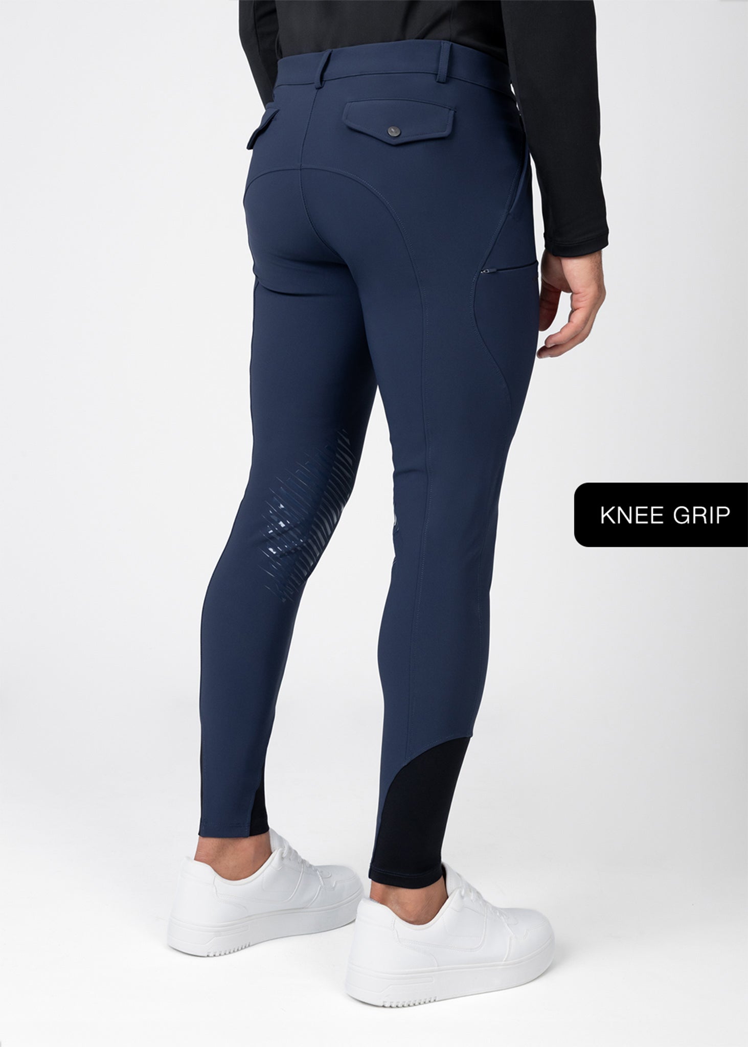Producto ecuestre Maximilian Equestrian Vector Breeches (Navy) detalle 9