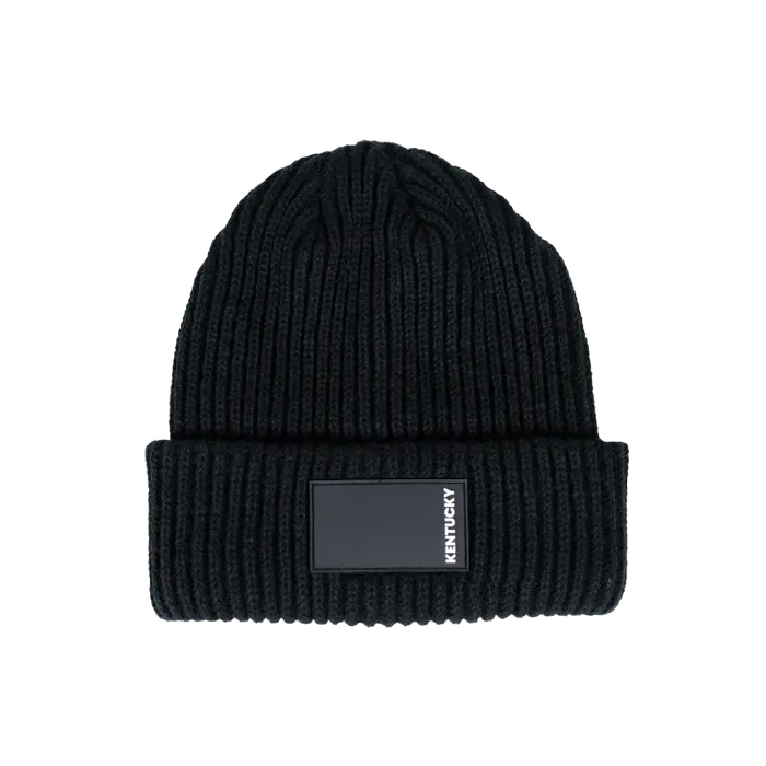 Beanies Kentucky Beanie Rubber Logo detalle 2