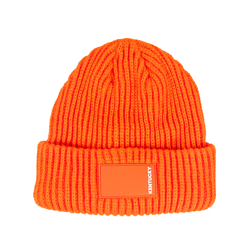 Beanies Kentucky Beanie Rubber Logo detalle 6