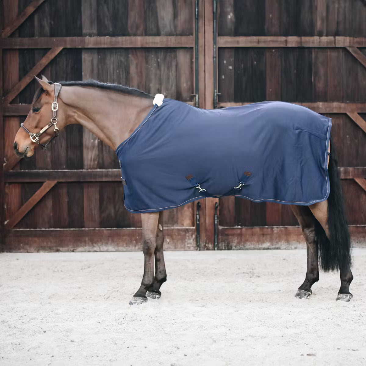 Manta para caballo Kentucky Cooler Fleece Rug detalle 4