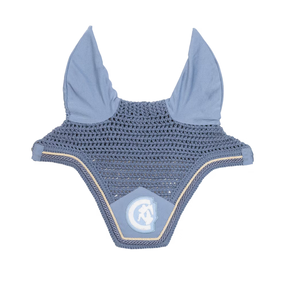 Ear Bonnets Kentucky Fly Veil Wellington 3D Logo Rope - Soundless detalle 5