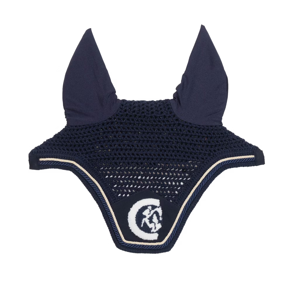 Ear Bonnets Kentucky Fly Veil Wellington 3D Logo Rope - Soundless detalle 7