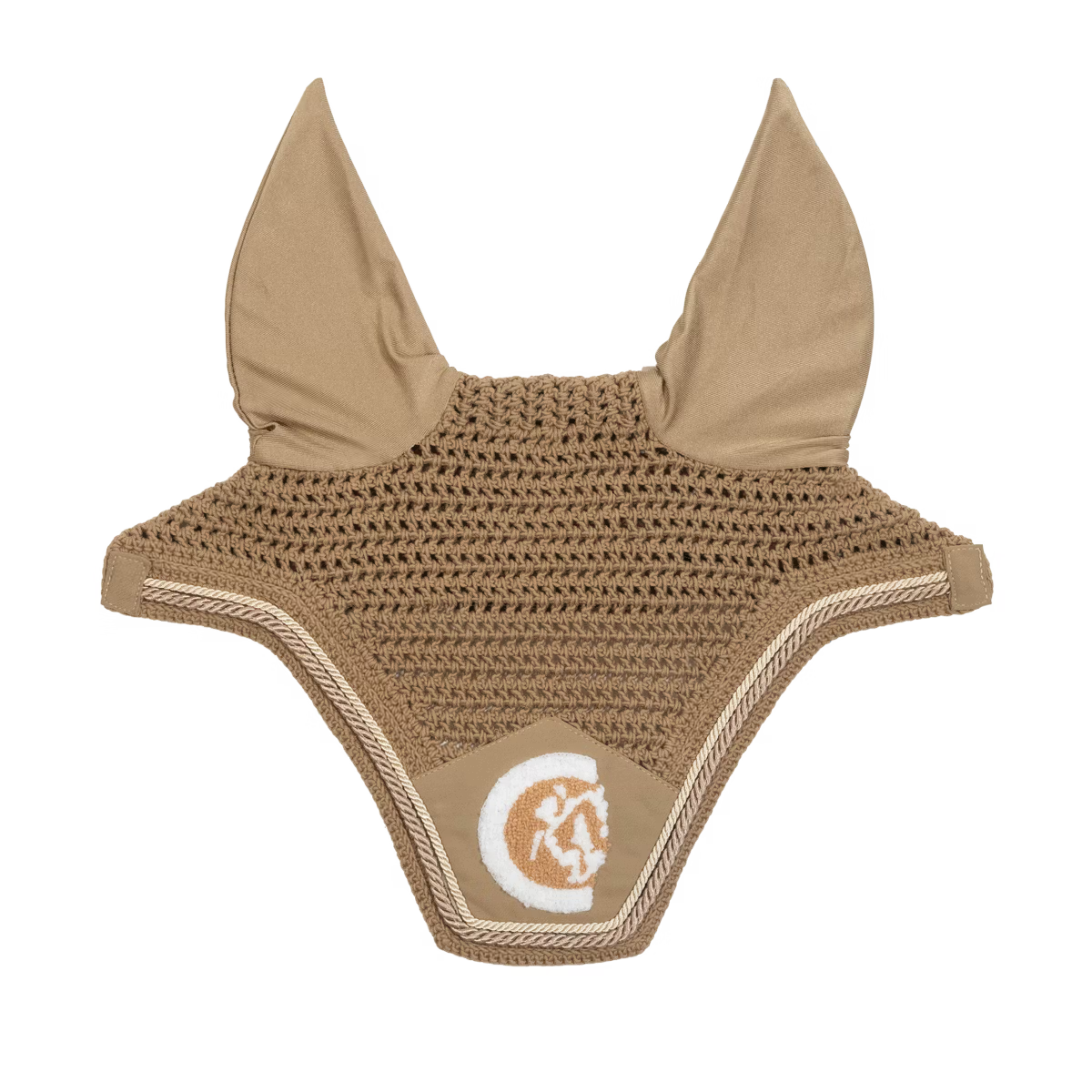 Ear Bonnets Kentucky Fly Veil Wellington 3D Logo Rope - Soundless detalle 2